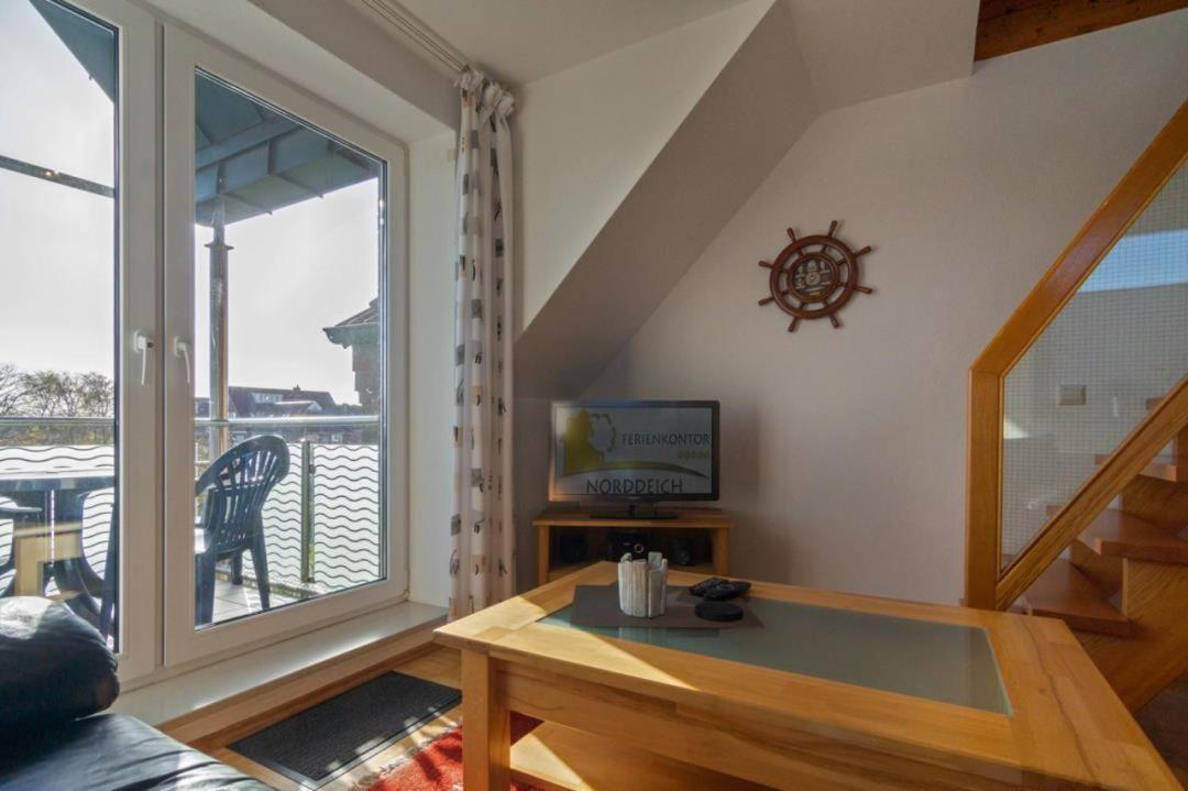 Ferienwohnung-Noerddiek-Strandnaehe-Meerblick Norddeich  Dış mekan fotoğraf